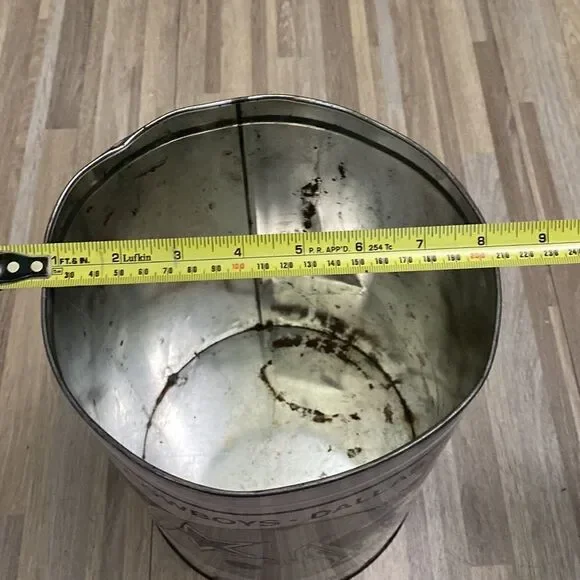 NFL Dallas Cowboy vintage t shirt single stitched vintage tin bucket man cave - Picture 5 of 16